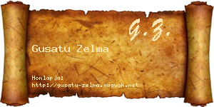 Gusatu Zelma névjegykártya